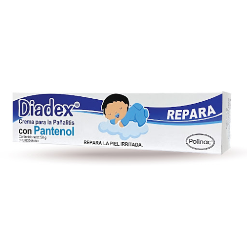 DIADEX CON PANTENOL CREMA ANTIPAÑALITIS 50GR (POLINAC)